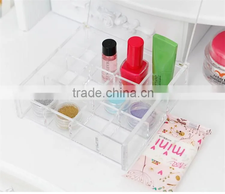 Manufacturer offer makeup container cosmetic box wholesale