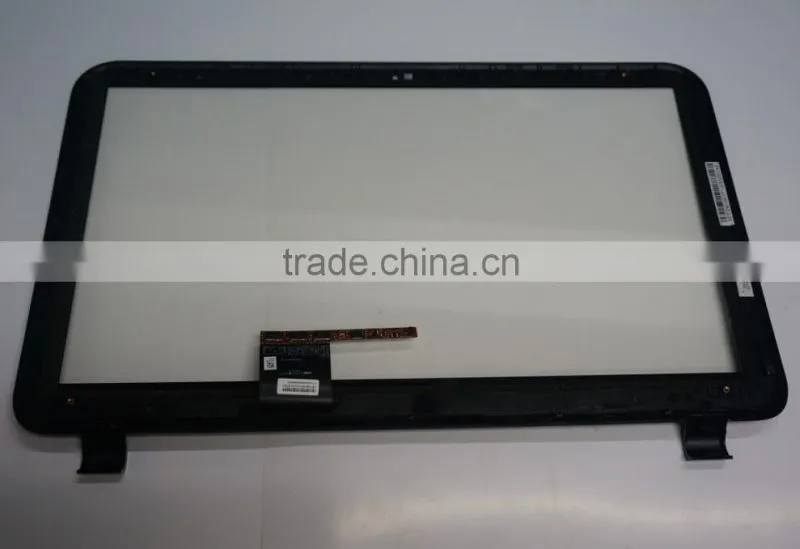 Touch Screen Glass Panel with Digitizer Bezel For HP Pavilion TouchSmart 15-b TCP15F85 V1.2 (Factory Wholesale)