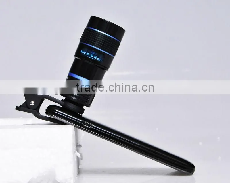For iphone 5 /Samsung S4 Camera Lenses 12x Telephoto Lens Long Focal Lens with tripod.