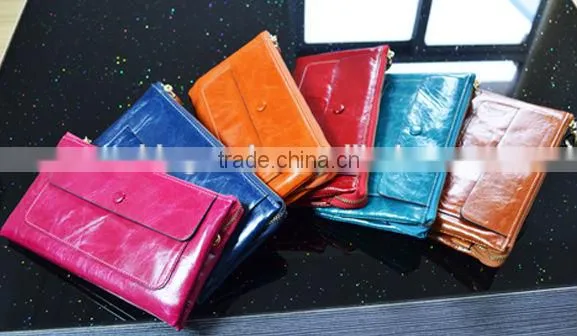 Hot Selling leather purse for ladies made in China
