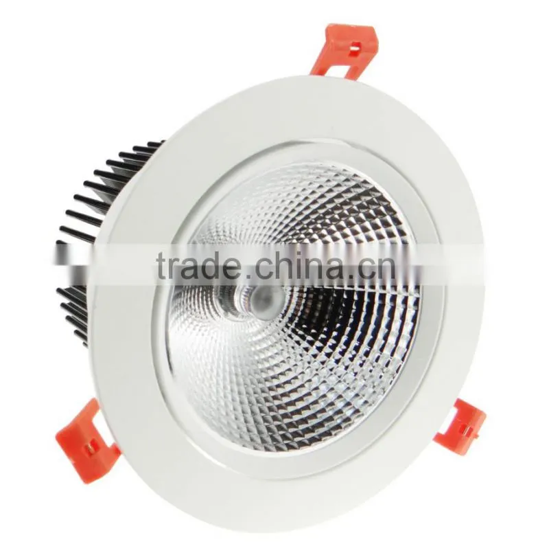 50000hrs working time 25w warm white led ceiling spotlight
