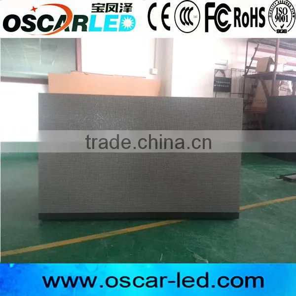 High brightness P6 outdoor smd full color video advertising screen on the truck rear