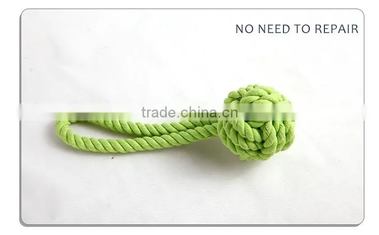 cotton rope toy for dog chew with reasonable price and high quality