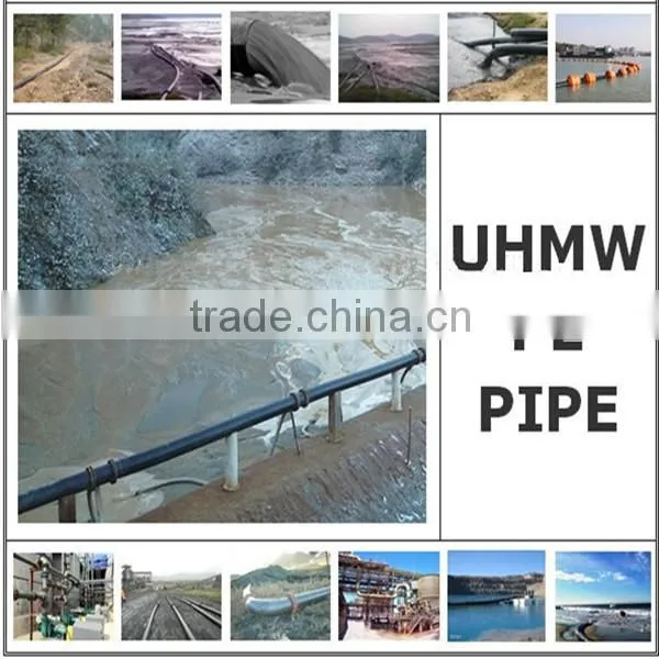 Plastic uhmwpe mining/tailing/drill pipe