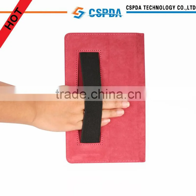2013 new arrival folio back stand leather case cover for Google Nexus 7 2