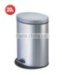 Stainless steel step bin
