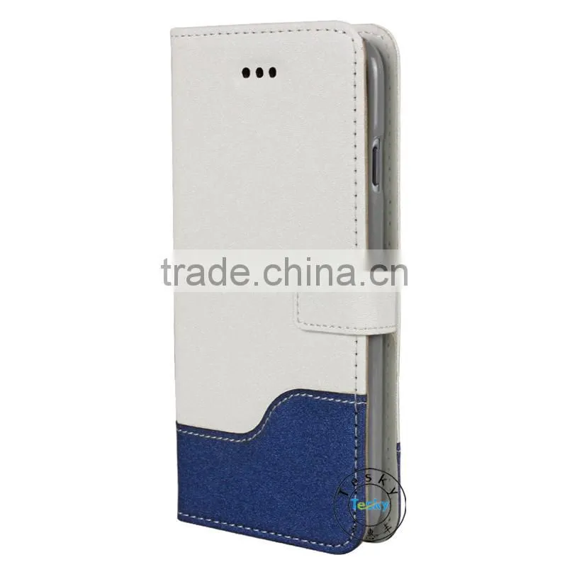 hand flip leather wallet phone case for iphone 6, for iphone 6 case 4.7 inch