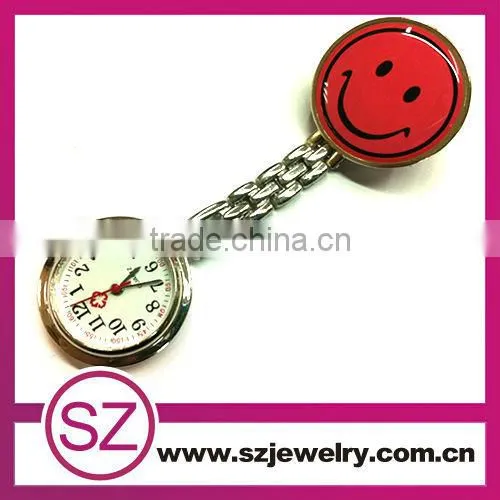 round face nursing pocket watch