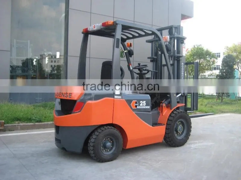 gasoline forklift nissan engine forklift truck 2.5 ton