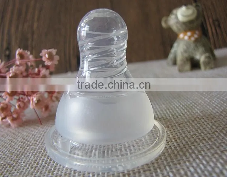 New Products Baby Nipple, Standard Silicone Baby Nipples for Baby Feeding Bottles