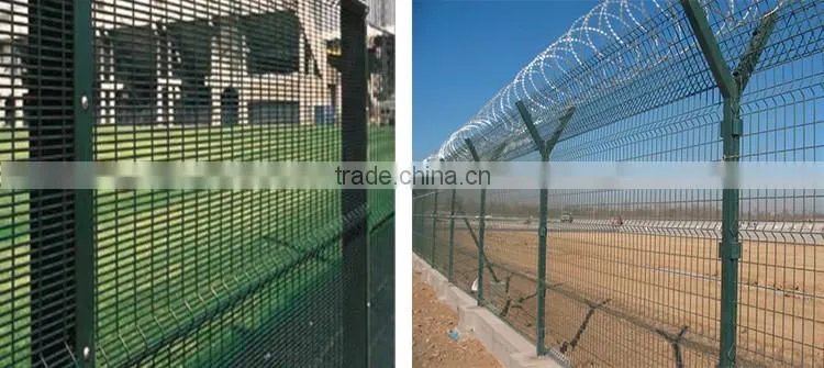 Galvanized Chain Link Fence Posts New Type Use Metal Fences Post