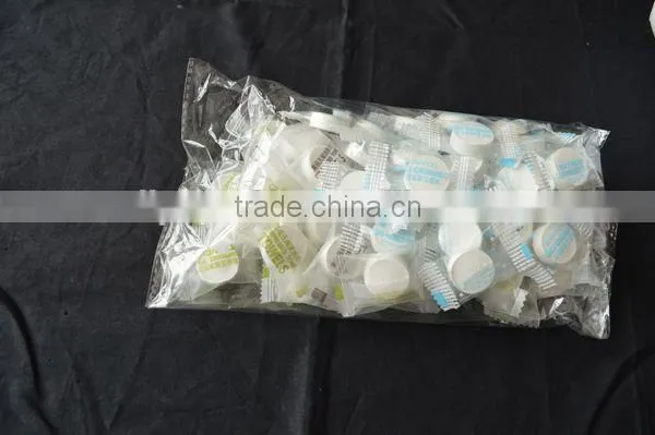 100%viscose compress coin towel candy packing