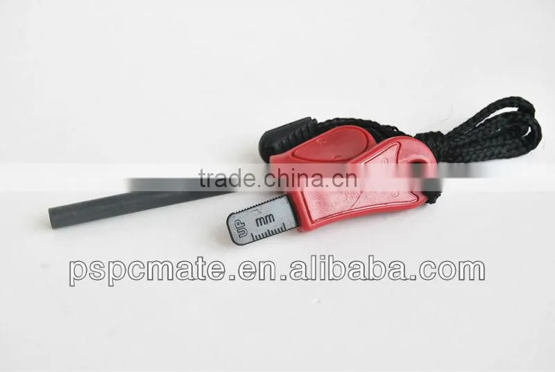 Firesteel with customized logo embossed /newest firestarter