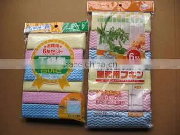 Spunlace china non-woven wipe(cleaning cloth)
