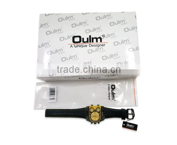 oulm big number watch, multi color watches, cheap custom logo watches