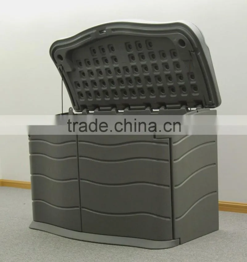 Outdoor horizontal storage shed garden furniture