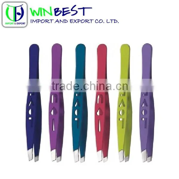 Alibaba China Promotional 6 Colors Electric Eyebrow Tweezer with aluminum case
