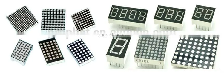 ( 8*8 Red 3MM ) LED Dot Matrix and Cluster Display Module