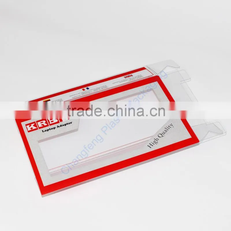 Transparent PET Plastic Box for Tablet PC Packaging