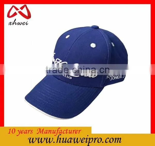 Newest design high quality baseball cap with customized color