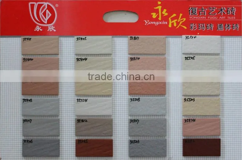 China Exterior wall paper tile with factory price 45x95 tiles