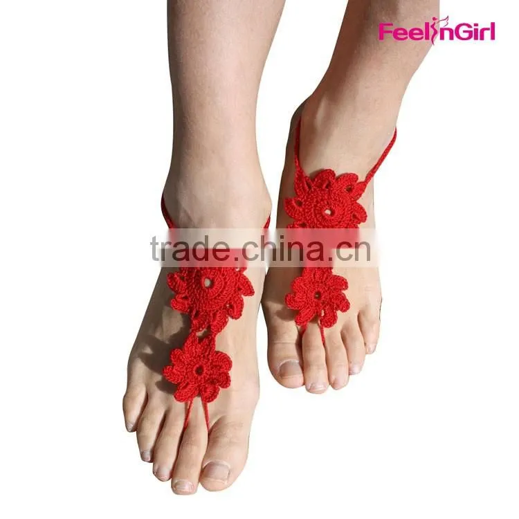 Fast Delivery Factory Price Wedding Barefoot Sandals