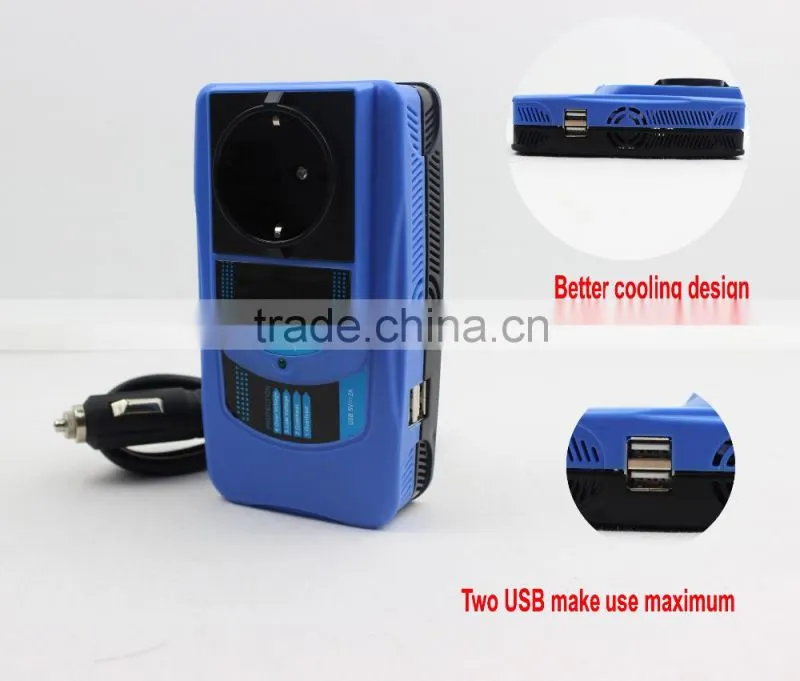 Most popular 120W transformerless inverter with dual USB