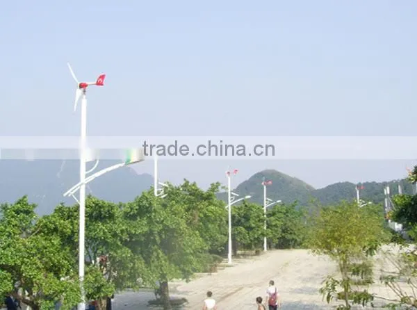 Effsun wind solar hybrid solar street home system 60w