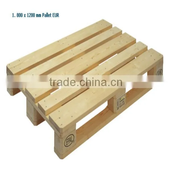 2-Way & 4-Way wooden Pallets for warehouse storage