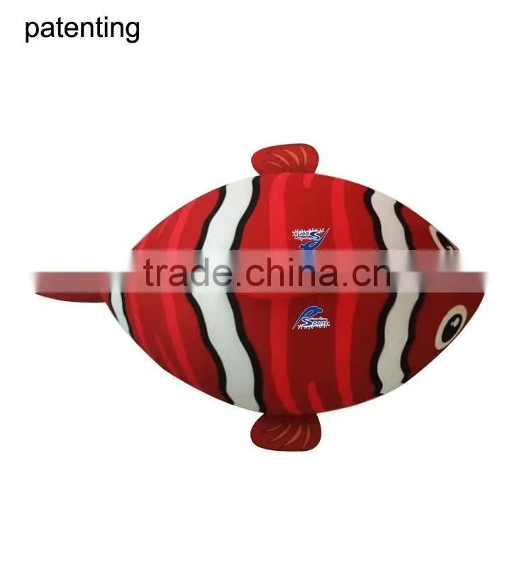 2016 New Design 28 Inch High Foam Clown Fish Toy For Water and Beach Fun