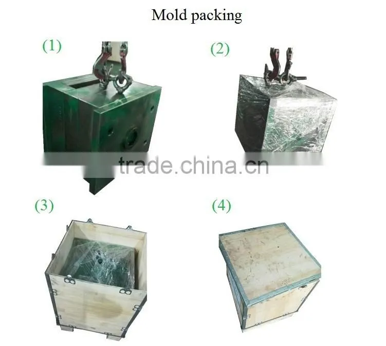 OEM factory Mini Plastic Fan Blade Mould with 3 Blades 4 Blades 5 Blades