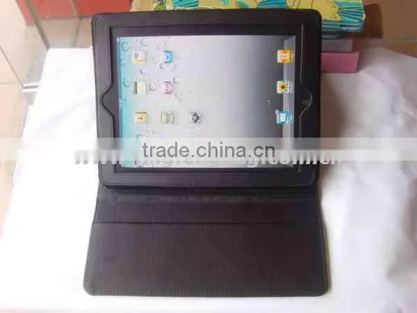 2012 hot fashion design leather tablet case