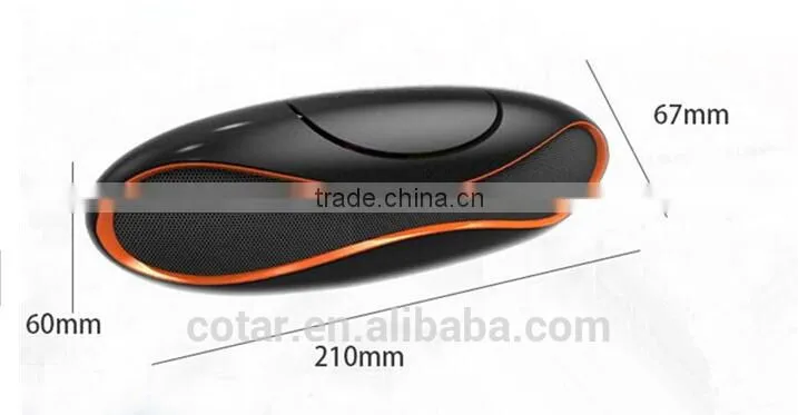 2015 Hot Selling Rugby Bluetooth Speakers For iphone 6 Handsfree FM TF USB