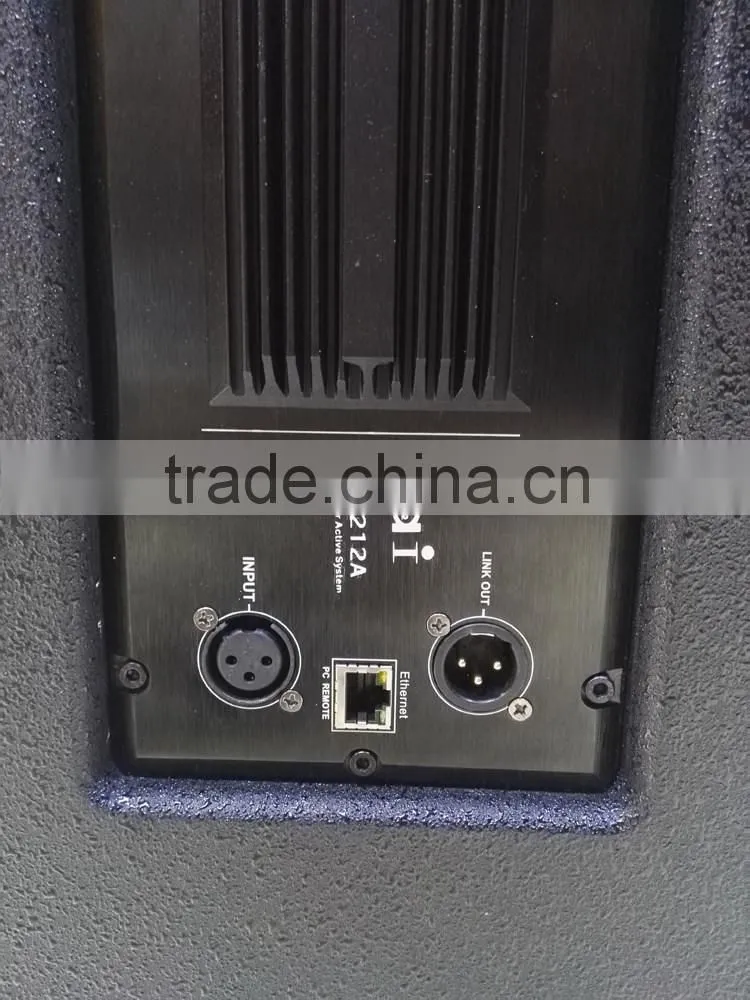 2 way powered line array speaker with DSP