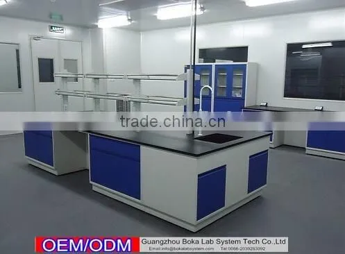 Chemistry lab bench worktop in phenolic resin