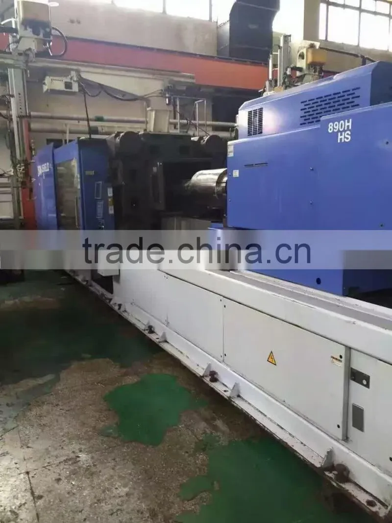used full electric Japanese injection machine plastic JSW 550T