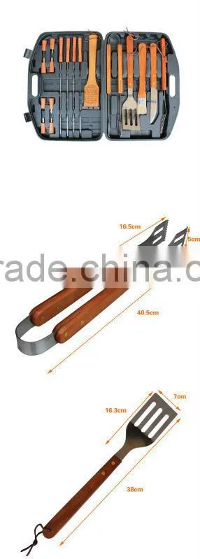 18pc BBQ Tool Set,18pcs BBQ Tool Kit