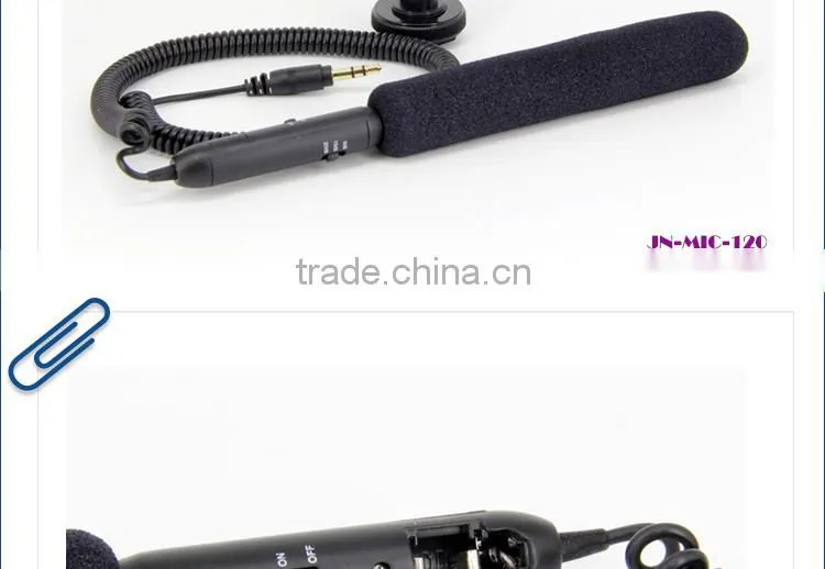 Wholesale Carbon Electric Condenser Microphone Mic JN-MIC120 China Suppier