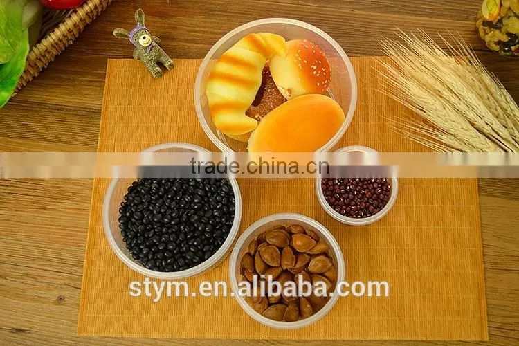 Plastic candy grain jar microwave oven available