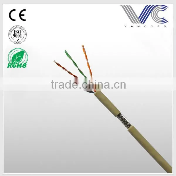 Frankever TC braid SFTP CAT5E lan cable