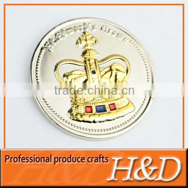 dyed color olympic commemorative coins
