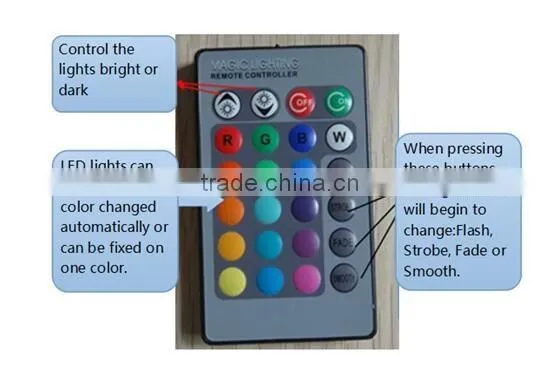 New Design Transparent PVC Balloon Lighting Inflatable / Colorful Inflatable Led Light