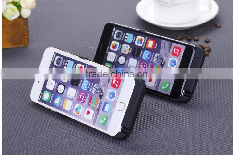 Wireless charger for i phone 6 4.7", China factory supply new battery case product, low price promotional battery case charger