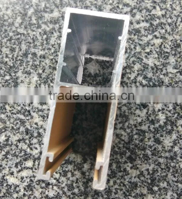 extruded aluminum guiding channel for roller shutter