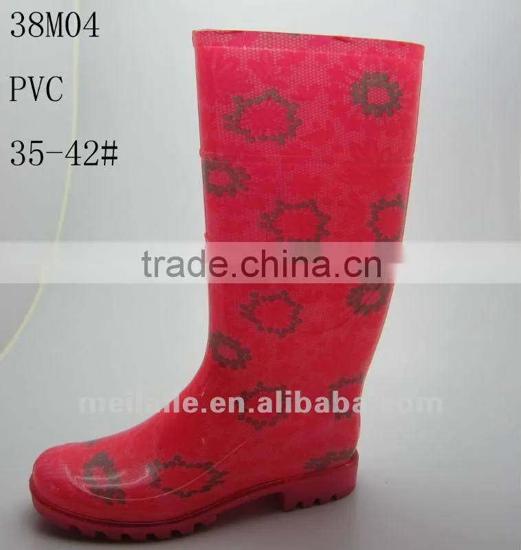 Beautiful fashion rain boots for women
