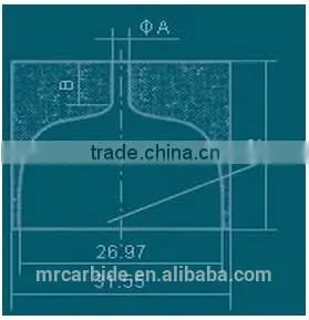 Series of high quality tungsten carbide nozzles