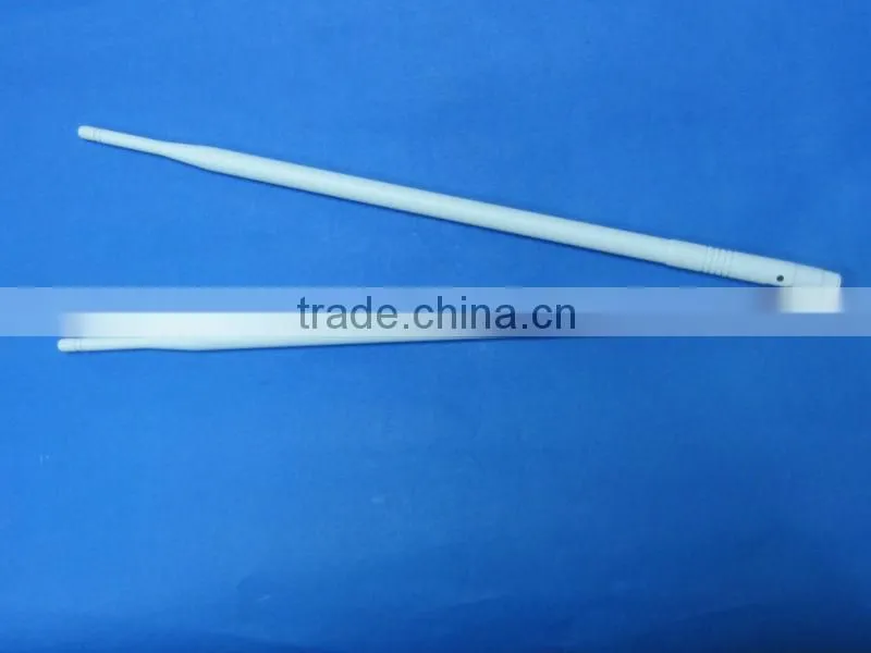 ISO9001:2008 White Color Antenna 9dBi High Gain GSM Antenna Indoor 9dBi Rubber Antenna For 915MHz