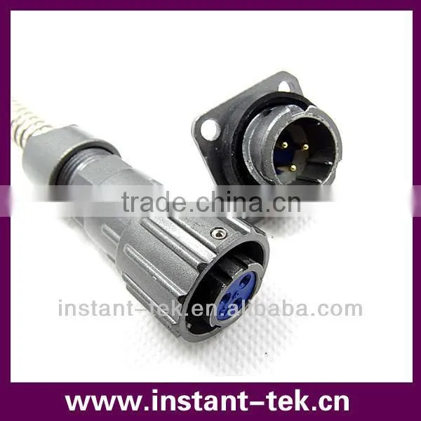 metal plug and socket IP67 waterproof