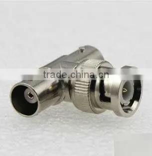 XinQi CCTV Accessories F or T Male BNC Adaptor Plug Connector