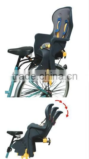 Slate Blue 2013 Hot Sale Popular Bicycle Rear Baby Seat/bicycle accessories